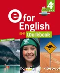 Anglais 4e / Cycle 4 / e for English / A2>B1 / Didier 2017