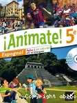 Espagnol 5°/ Animate! 5° / A1-A1+/A2 / Hatier / 2014