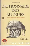 Dictionnaire des auteurs / tome II de Des à Lac