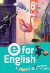 Anglais 6° /A1-A1+ / e for English/ Didier 2025