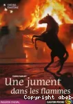 Une jument dans les flammes