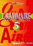 Grammaire pour les textes 5° / Bordas / 1997