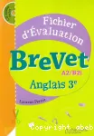 Brevet Anglais 3° A2/B2i: fichier d'évaluation